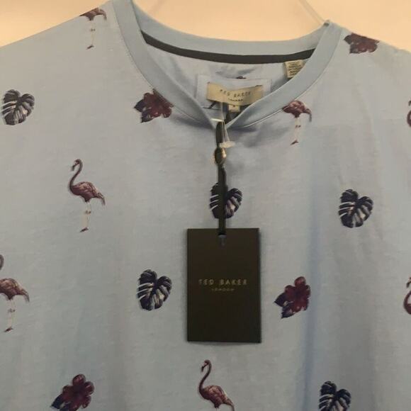 NWT TED BAKER LONDON GRAPHIC TEE SIZE 5 - Picture 3 of 5